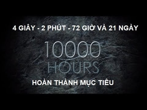 BÍ QUYẾT GIÚP BẢN THÂN ĐẠT MỤC TIÊU